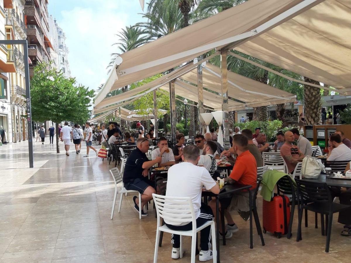Apartamento Grande-Centro Barrio Playa Alicante Bagian luar foto