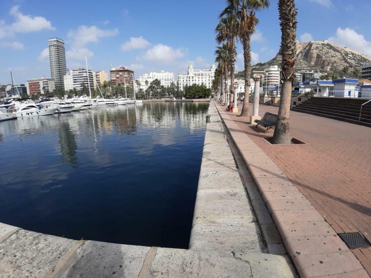 Apartamento Grande-Centro Barrio Playa Alicante Bagian luar foto