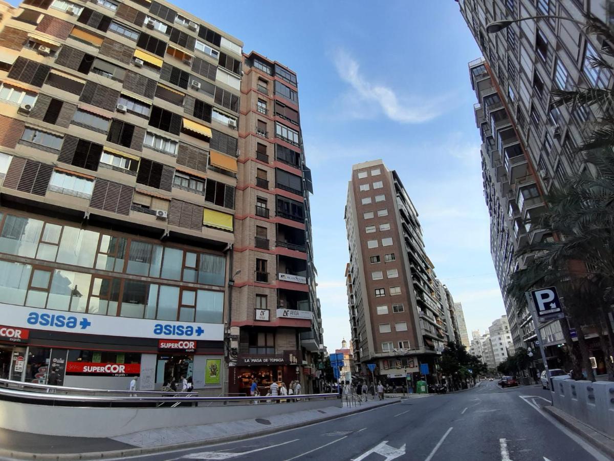 Apartamento Grande-Centro Barrio Playa Alicante Bagian luar foto